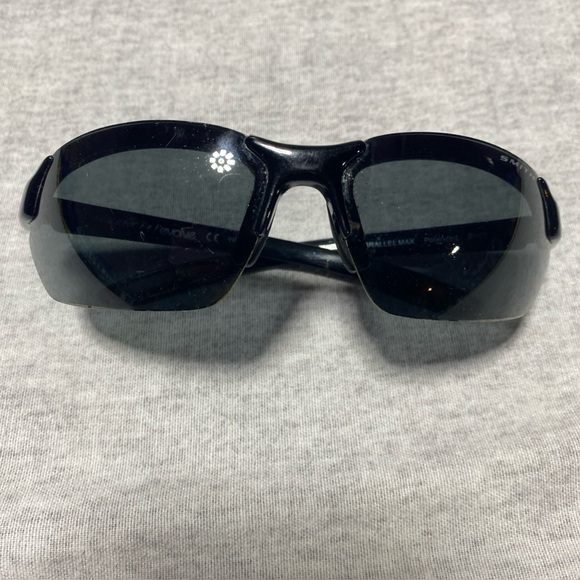 Smith Sunglasses Evolve Parallel Max HP Polarized Black Golf Sporty Athleisure - Picture 1 of 5